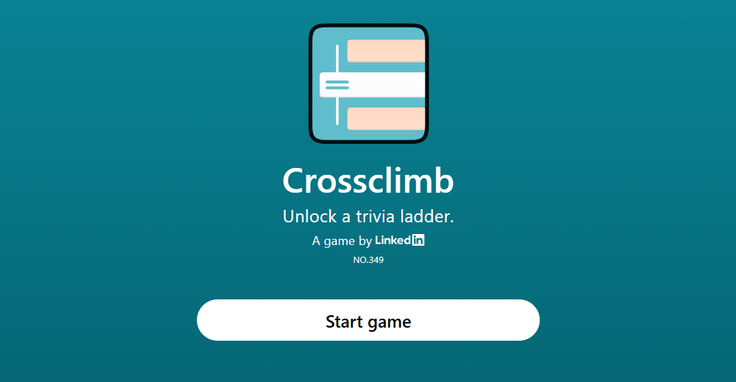 LinkedIn Crossclimb hybrid crossword ladder puzzle grid